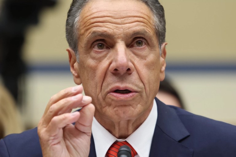 Former New York Gov. Andrew Cuomo testifies before the House Oversight Select Subcommittee's hearing on the Coronavirus Pandemic, on Capitol Hill in Washington, Tuesday, Sept. 10, 2024.