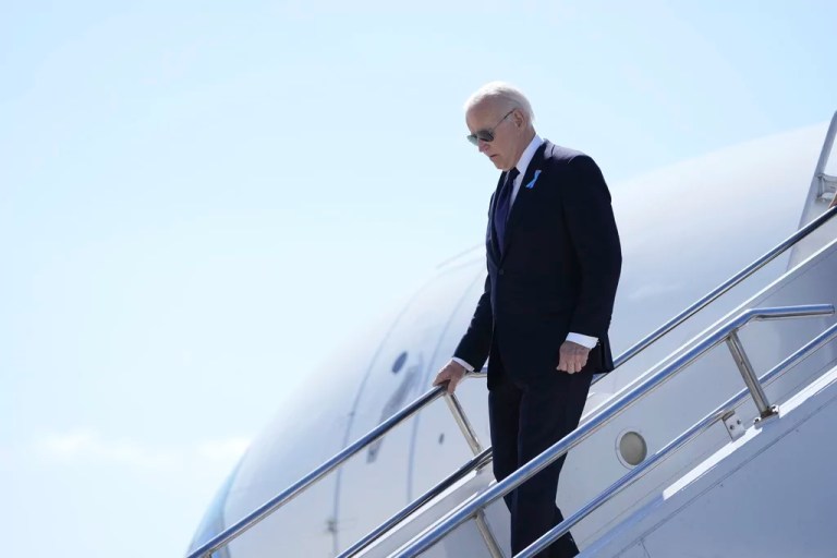 Biden dons ‘Trump 2024’ hat during 9/11 Pennsylvania visit