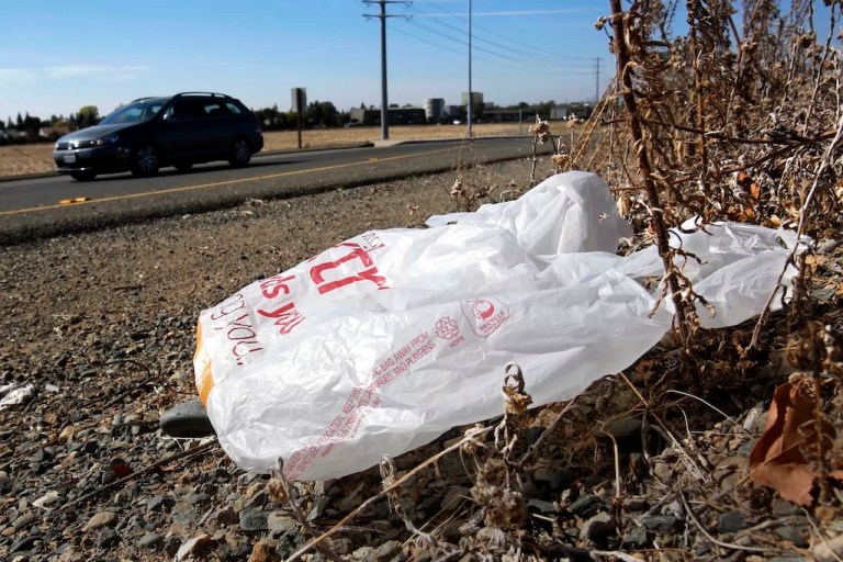 Newsom signs bill banning all plastic bags from grocery stores