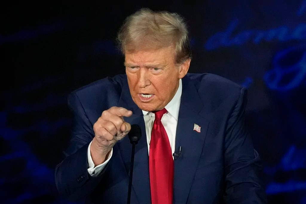 Presidential debate: Trump denies consulting with Vance about vetoing a federal abortion ban