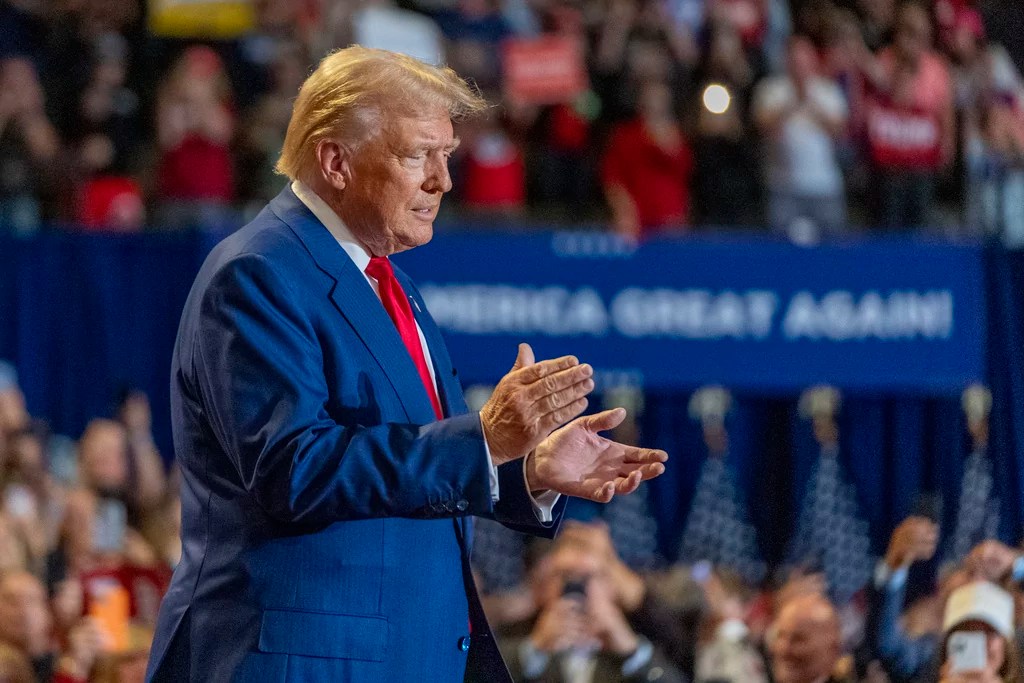 Trump challenges Harris to disavow Hamas ahead of Oct. 7 attack anniversary