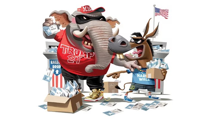 Contested election: How a close race with dueling polls creates risk of surprises, delays, and doubts