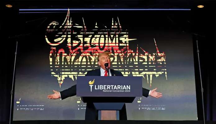 Libertarians dance with Trump
