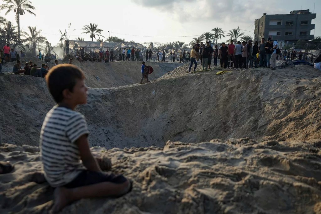 Israel strikes Hamas command center in UN school-turned-shelter in Gaza