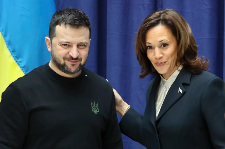 WATCH LIVE: Harris joins Zelensky at White House press briefing 