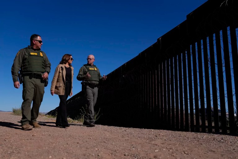 Is past prologue? Harris’s histrionic history on border security