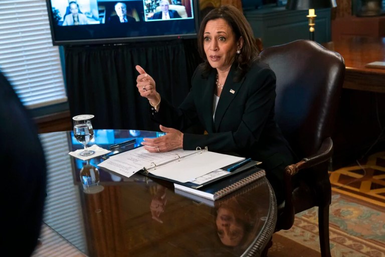 Harris campaign strategy: Win first, answer questions later