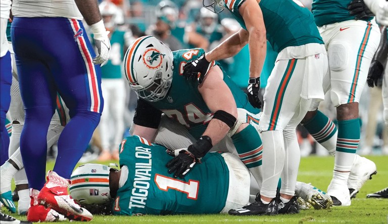 Tua Tagovailoa takes a third strike, but he’s not out