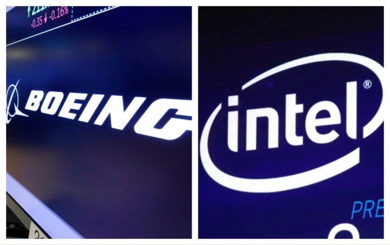 How Boeing and Intel went from market kings to paupers