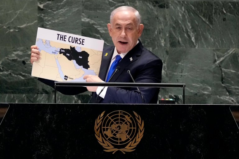 Netanyahu uses UN address to warn it will hit Iran if proxies continue aggression