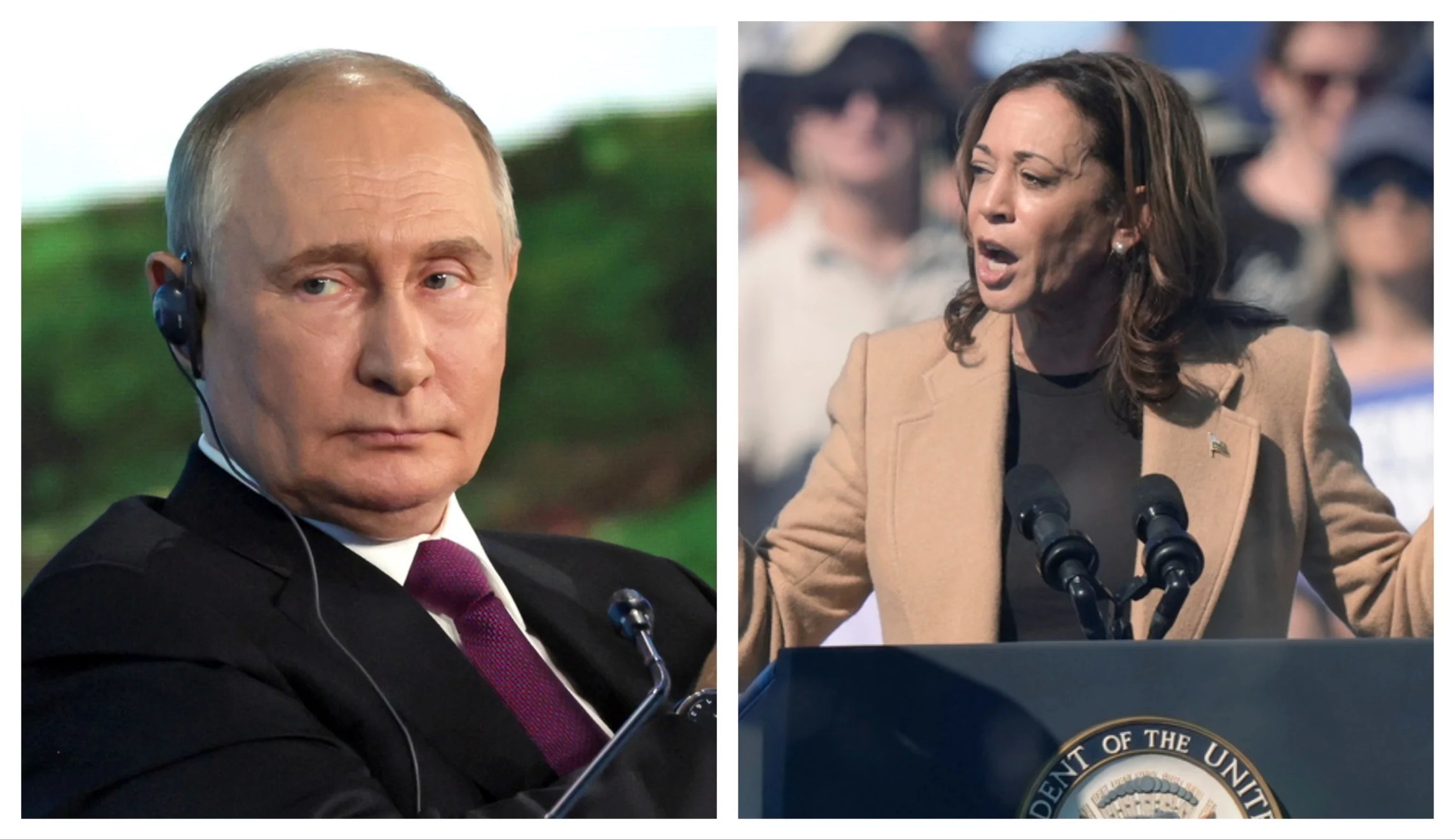 Putin says he wants Harris to win 2024 election