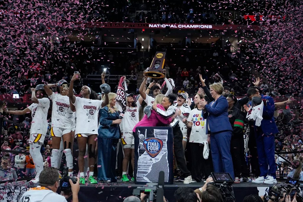WATCH LIVE: Biden welcomes NCAA women’s basketball title winner South Carolina to White House