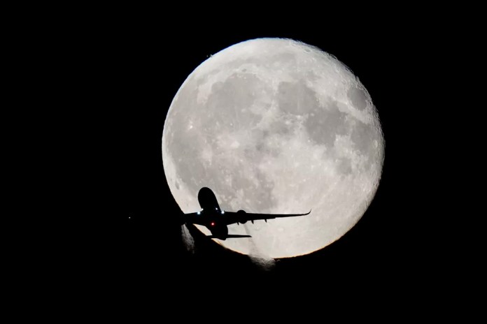 September supermoon: Catch a partial lunar eclipse on Tuesday
