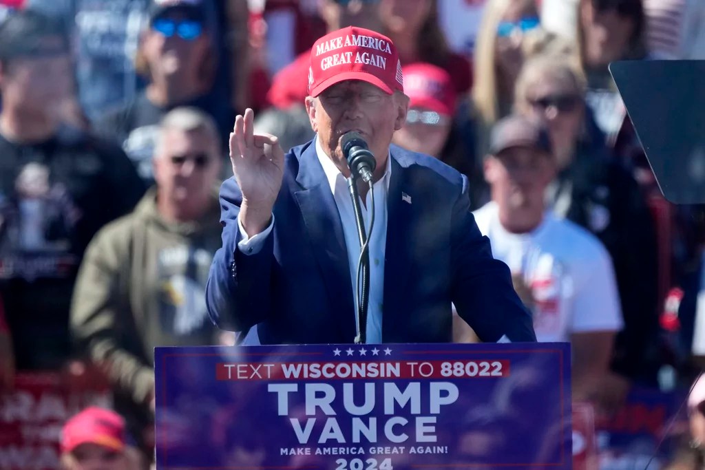 Trump suggests Putin endorsed Harris to hurt her electoral chances