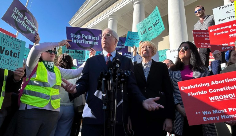 Florida anti-abortion activists fight ballot measure that would legalize procedure