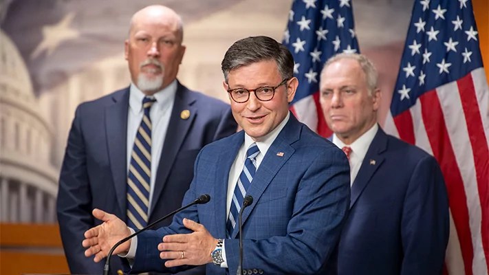 WATCH LIVE: Speaker Johnson holds a press conference on the continuing resolution