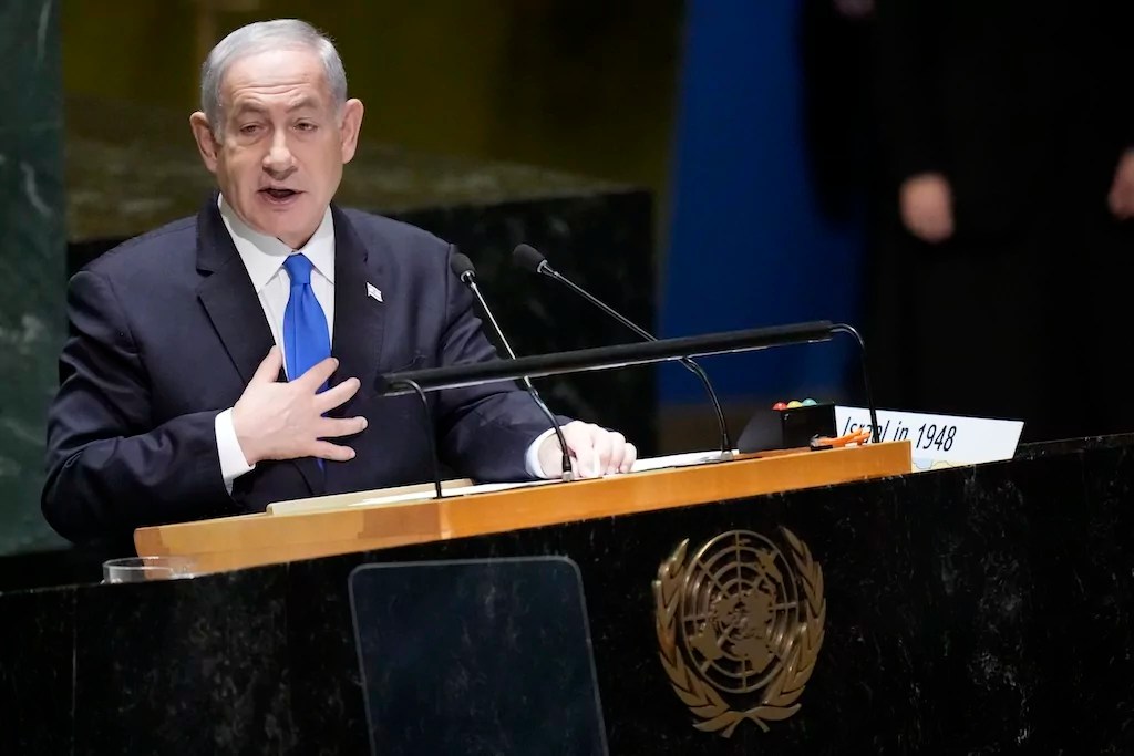 WATCH LIVE: Israeli Prime Minister Benjamin Netanyahu speaks at UN General Assembly