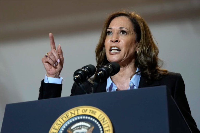 Progressive leader defends Harris against ‘communist’ attacks as Trump doubles down on label