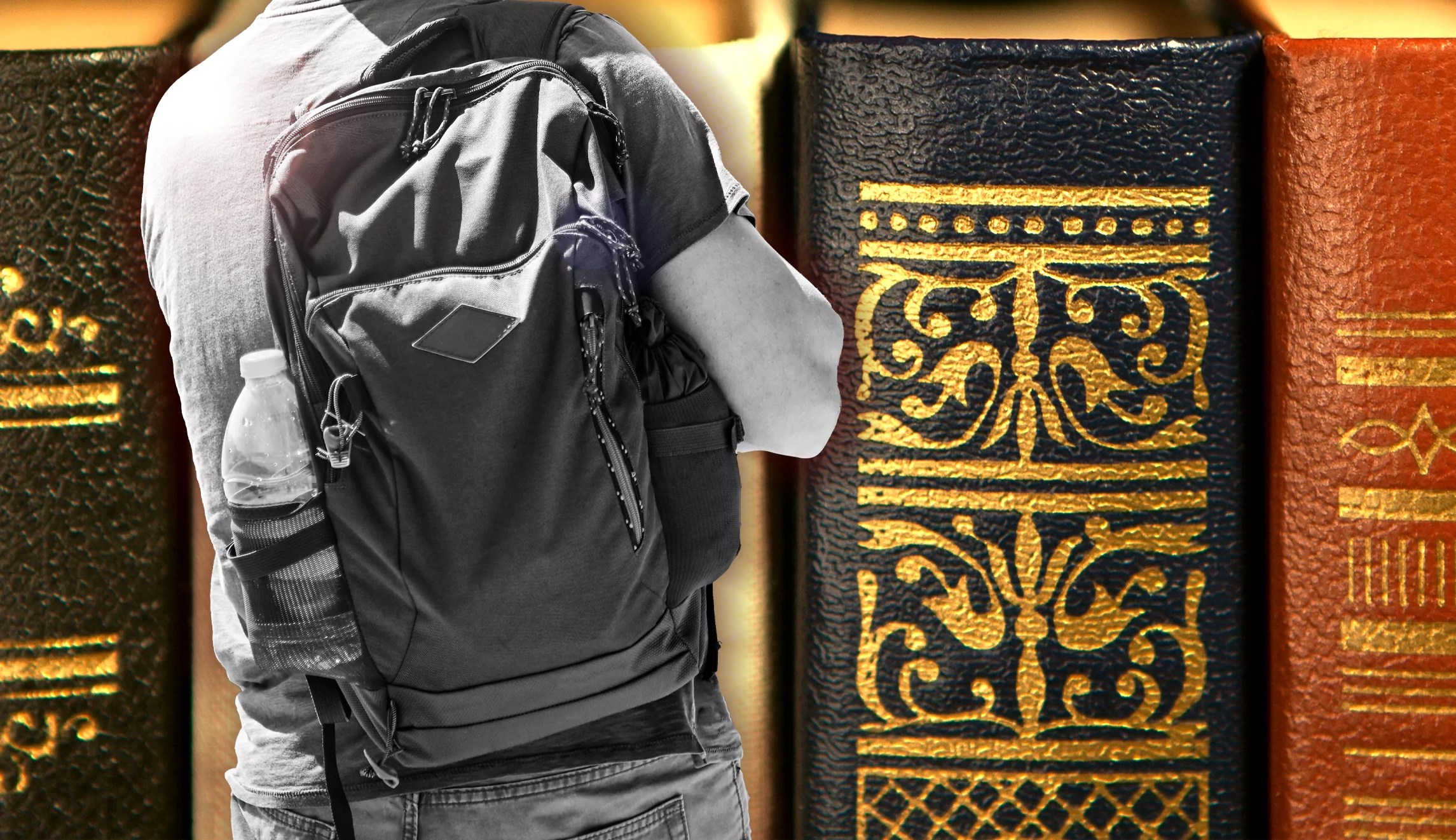 The backpack back ache