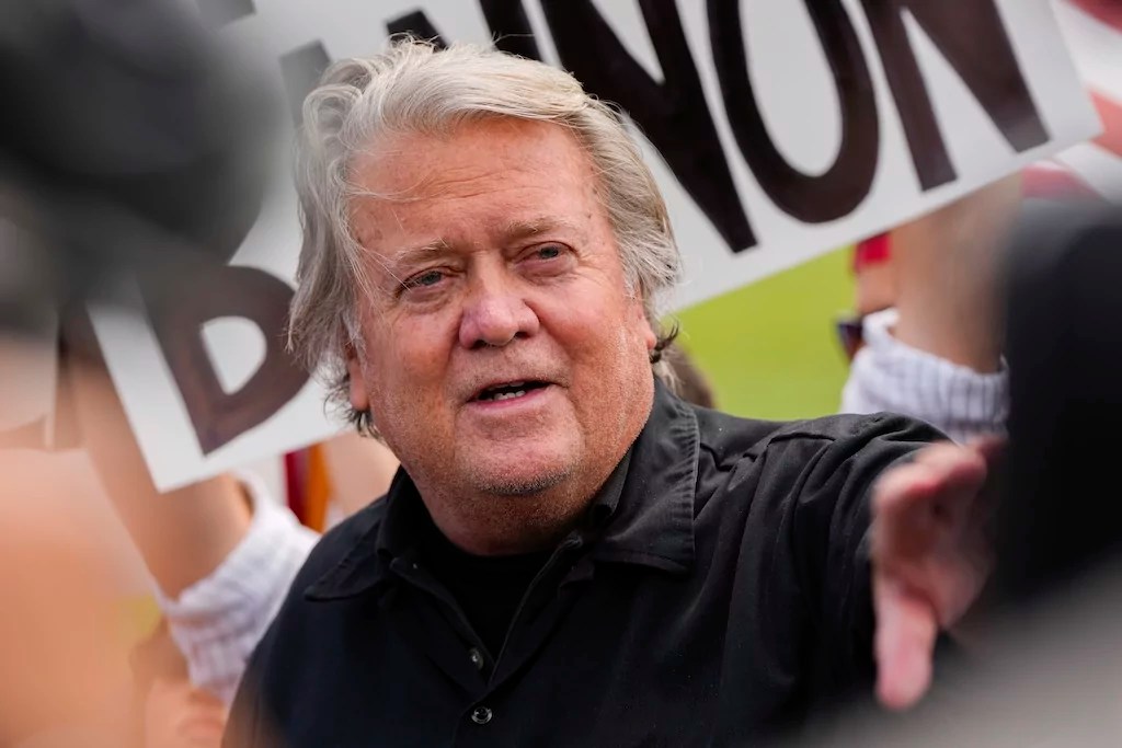 WATCH LIVE: Steve Bannon holds press conference upon release from prison