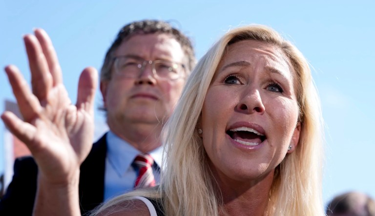 Marjorie Taylor Greene says Republicans don’t deserve to hold House majority