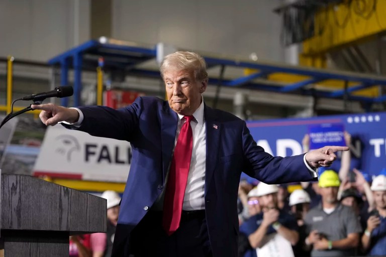 WATCH LIVE: Trump campaigns in Erie, Pennsylvania