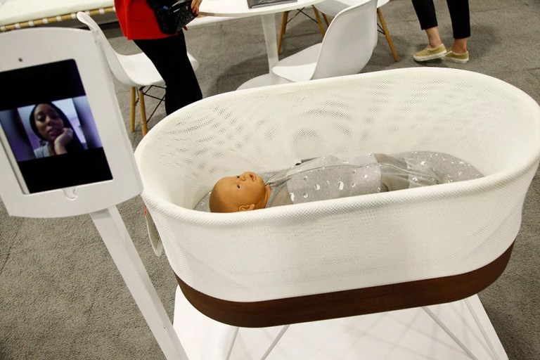 The smart bassinet that parents are losing sleep over