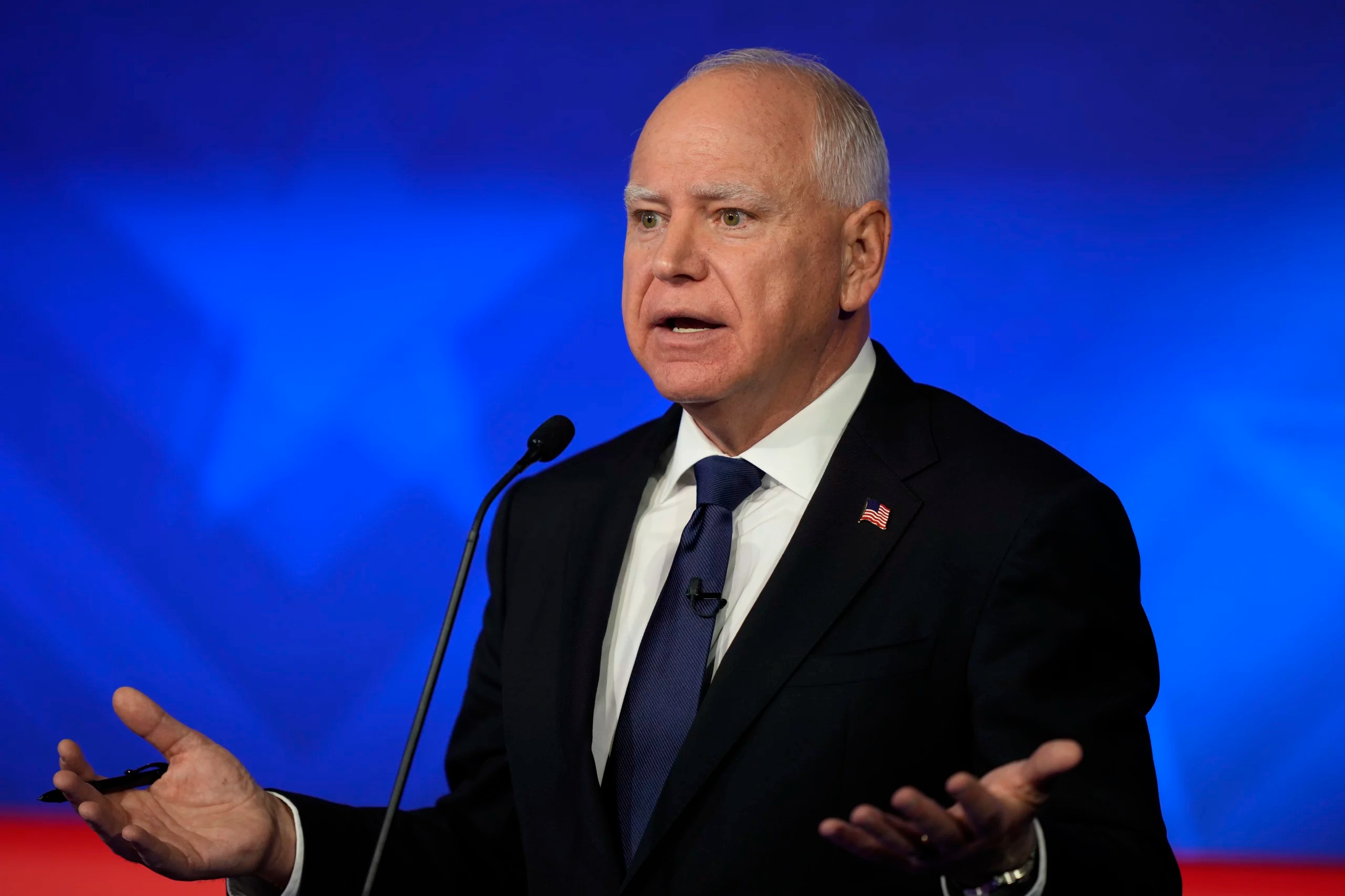 Did Tim Walz follow China visit security requirements?