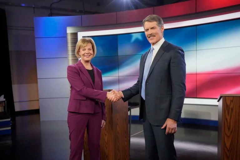 Hovde takes aim at Baldwin’s ‘Wall Street partner’ during heated Wisconsin Senate debate
