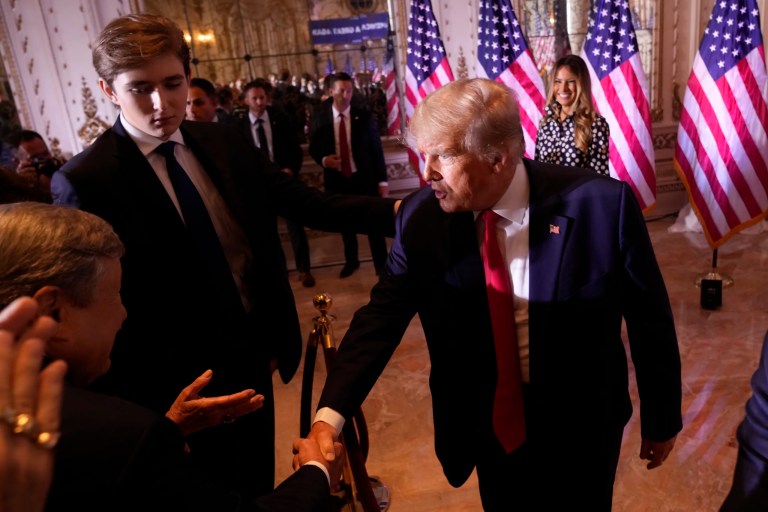 Trump says his son Barron helping ‘a little bit’ in Gen Z voter outreach