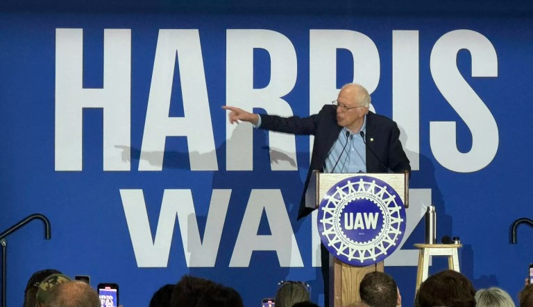 Bernie Sanders tells Michigan auto workers Trump ‘did nothing for you’