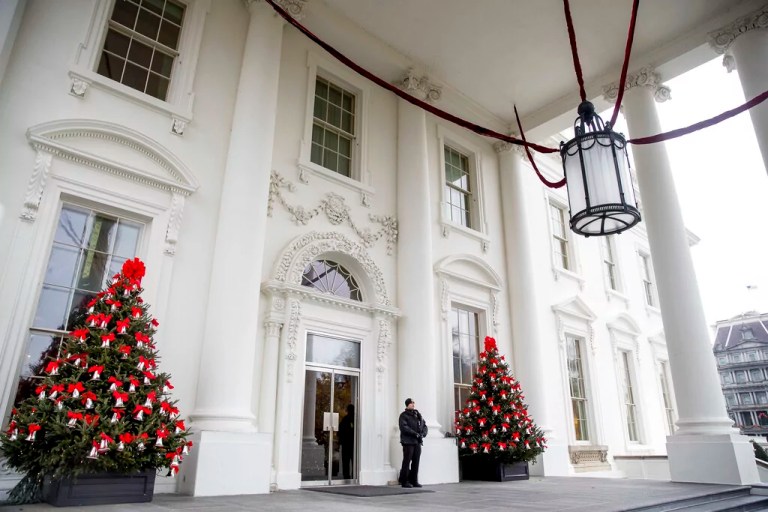 Doug Emhoff predicts ‘more dreidels’ in White House Christmas decor if Harris wins