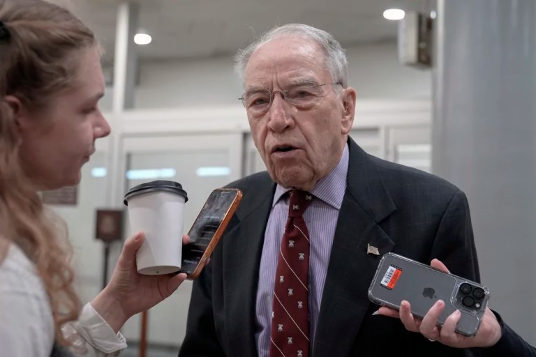 Grassley implores Trump to impose sanctions on Russia