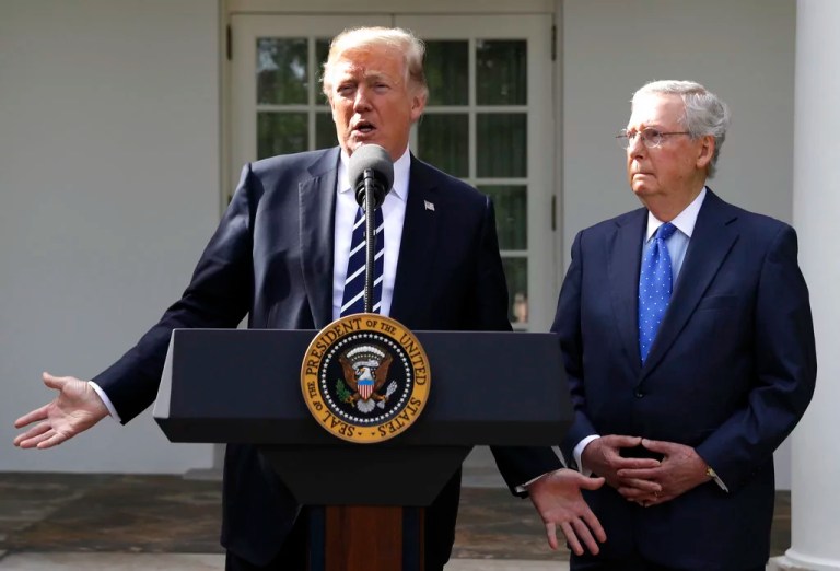 WATCH LIVE: McConnell speaks after GOP secures White House and Senate