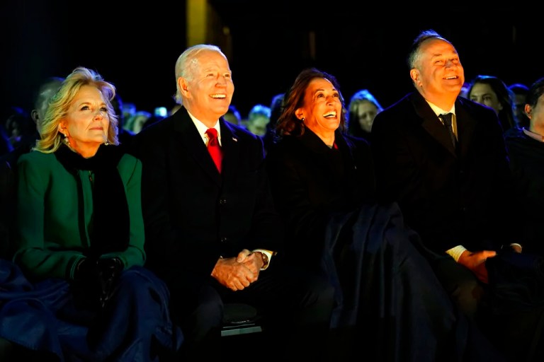 WATCH LIVE: Biden takes part in national Christmas tree lighting