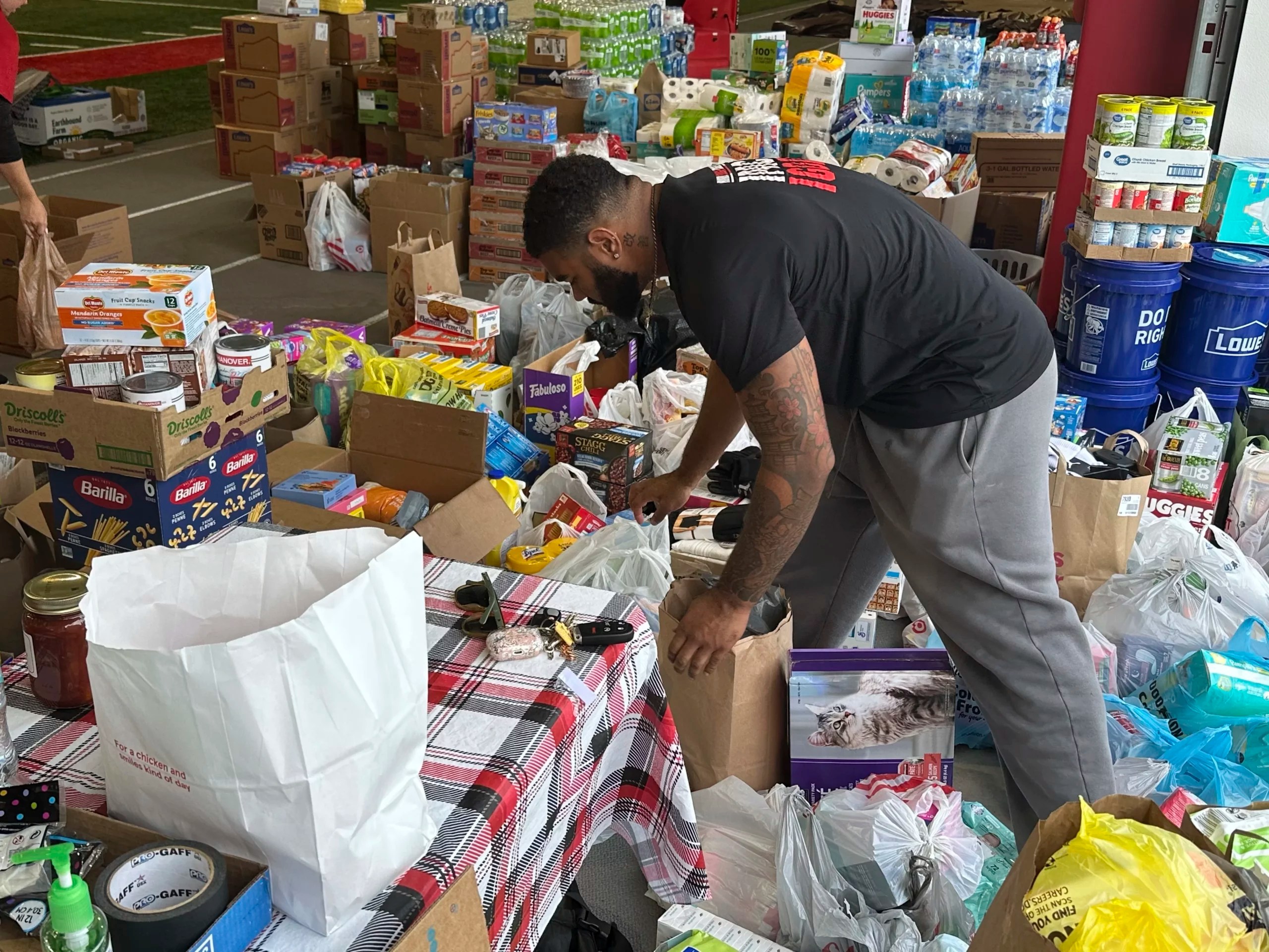 Conservative corporate do-gooders taking the place of FEMA