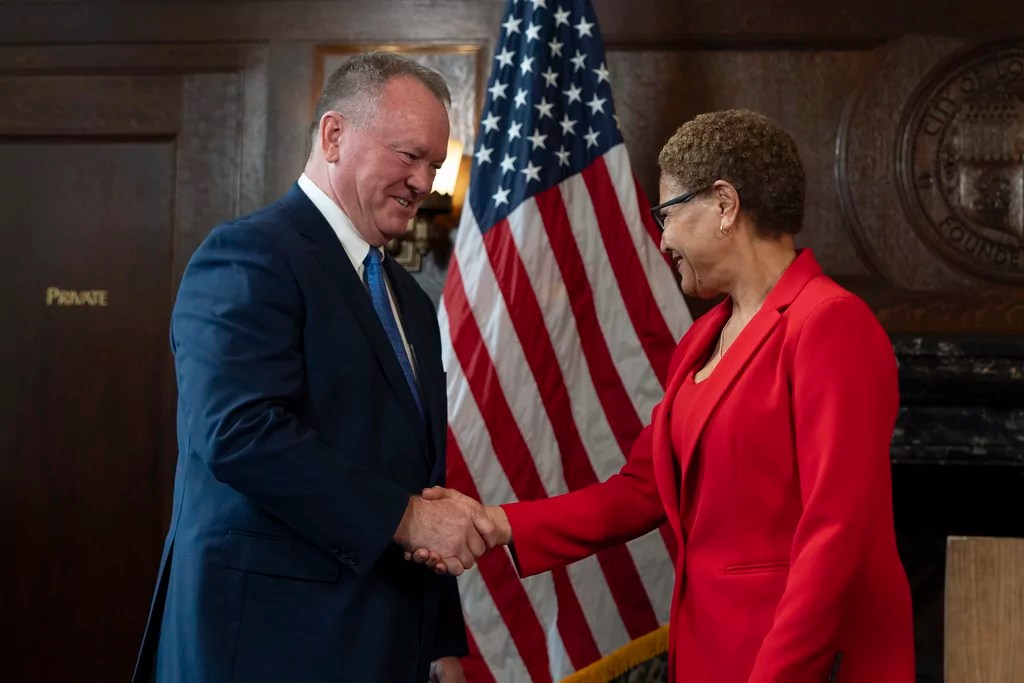 Karen Bass taps former Los Angeles County Sheriff Jim McDonnell as next LAPD chief