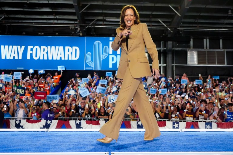 ‘Extremely anxious’ Democrats fear Harris has peaked too soon