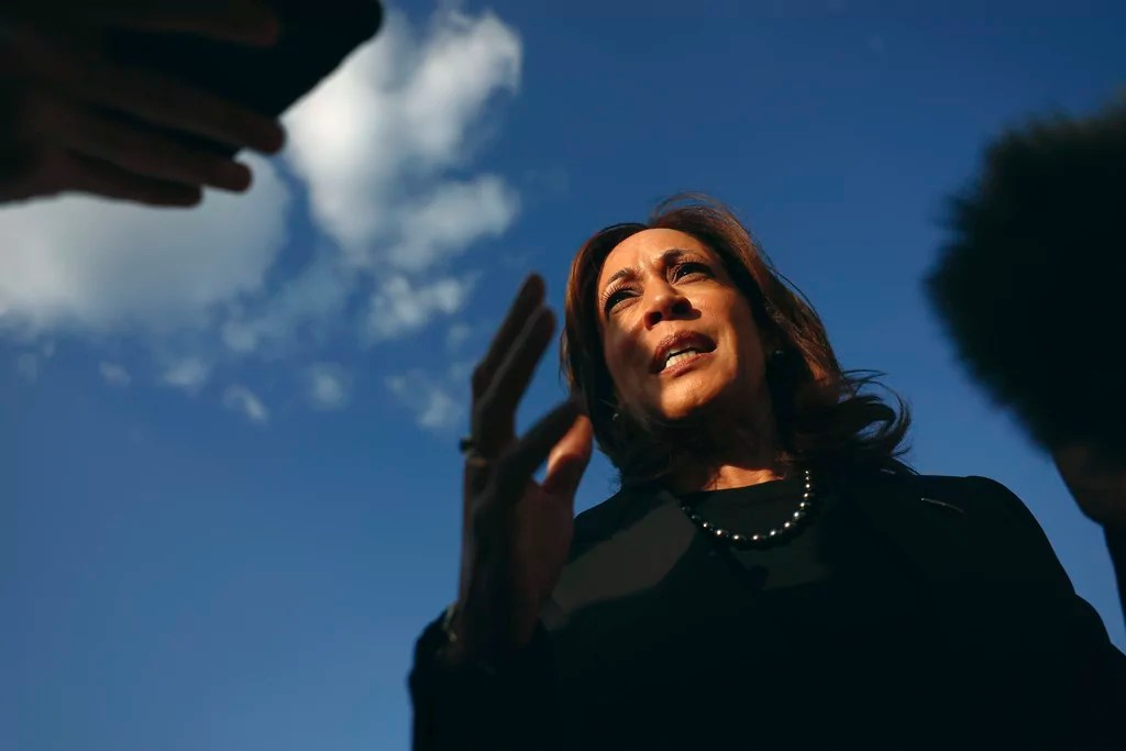 Reporter’s Notebook: Kamala Harris on a media blitz
