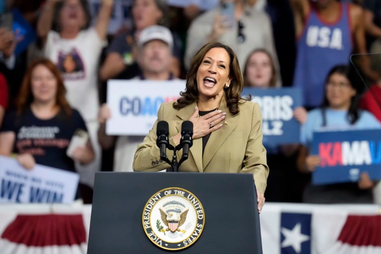 Harris heads back to Arizona facing a critical vulnerability: Latino men
