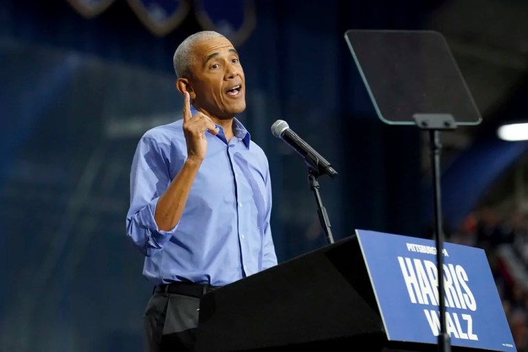 Obama dials up the Trump attacks, questions his ‘competence’