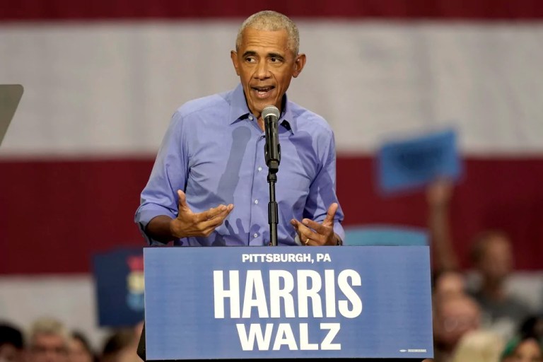Obama laments lack of enthusiasm for Kamala Harris