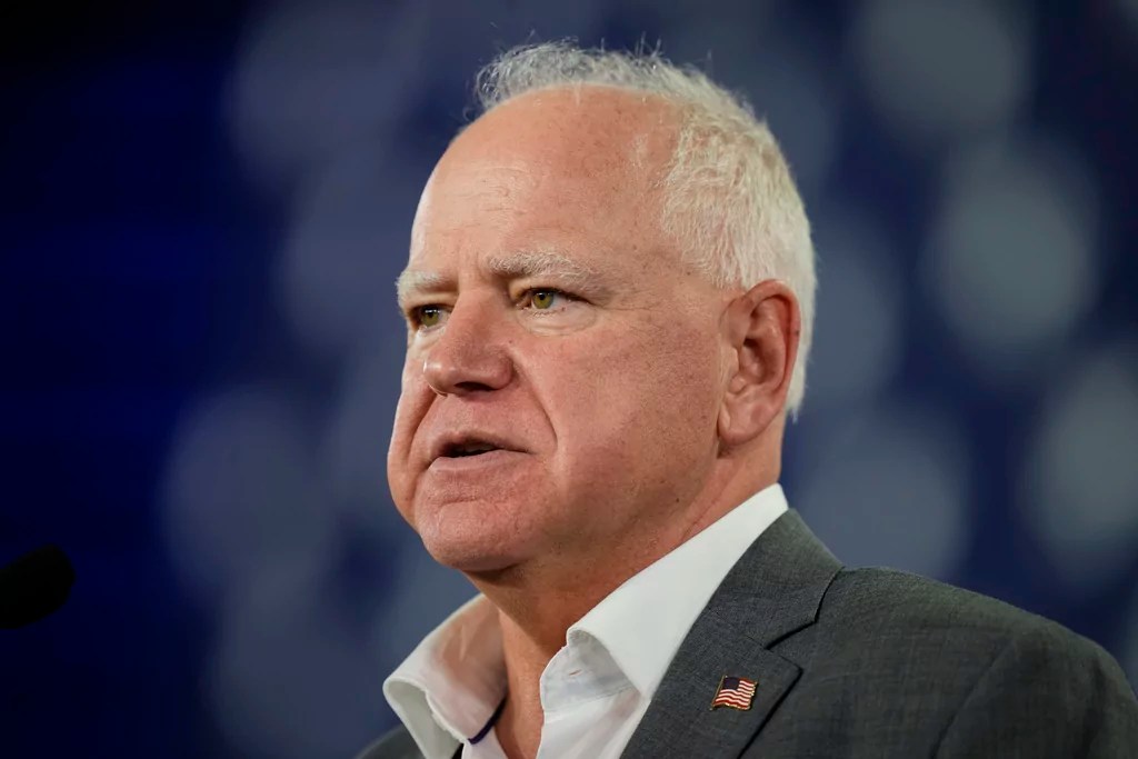 Walz calls for Electoral College to be abolished