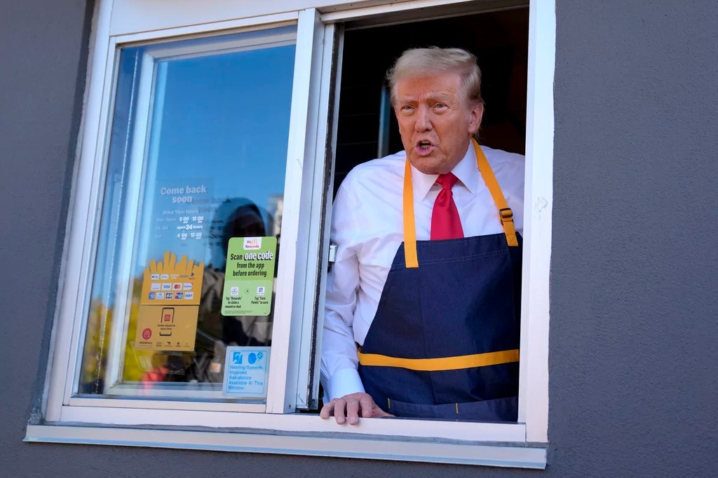 McDonald’s serves up nonpartisan response to Trump visit: ‘We are golden’