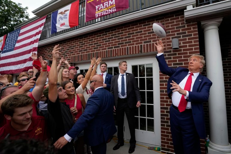 Trump tackles NFL rules rather than politics in latest podcast appearance