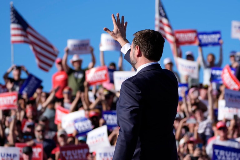 Vance says he is inspired by Corey Comperatore’s sacrifice after ‘bittersweet’ rally