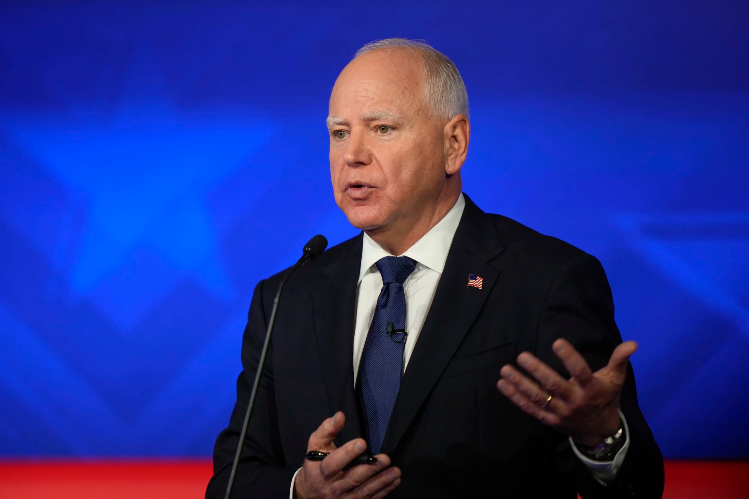Walz to do solo interview with Fox News on Sunday