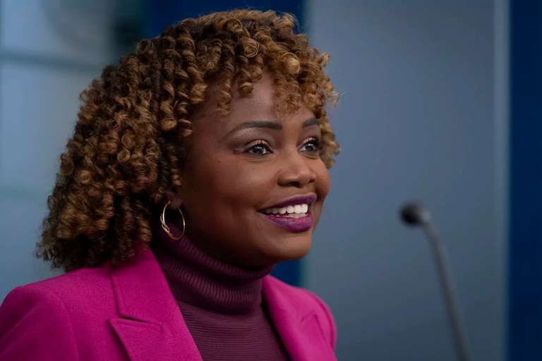 Karine Jean-Pierre downplays Trump’s seismic win: ‘He does not have a mandate’