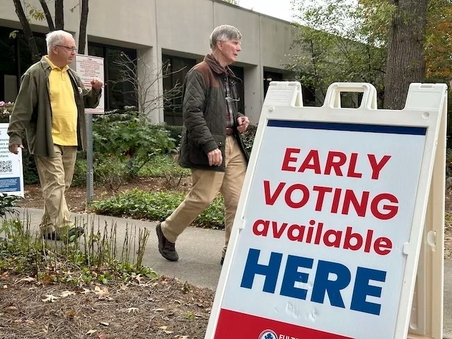 Reporter’s Notebook: Campaign reactions from early voting data