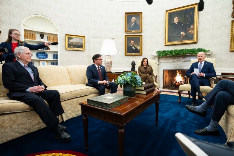 McConnell and Johnson tell Harris to stop ‘fascist’ talk amid threats to Trump’s life